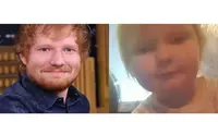 Balita Perempuan Mendadak Terkenal, Mirip Ed Sheeran