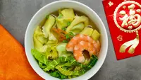 Resep Sup Wonton Kuah Bening Isi Udang, Menu Rumahan yang Hangat dan Gurih