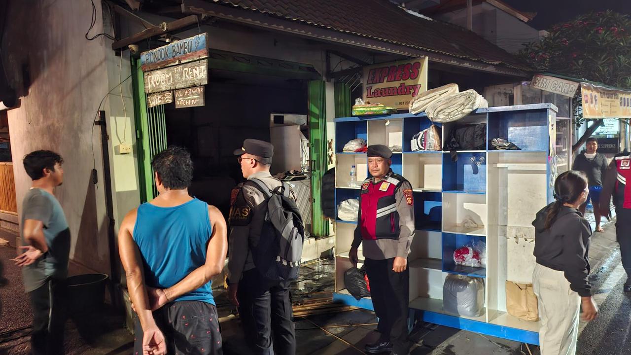Kerugian Akibat Kebakaran di Canggu