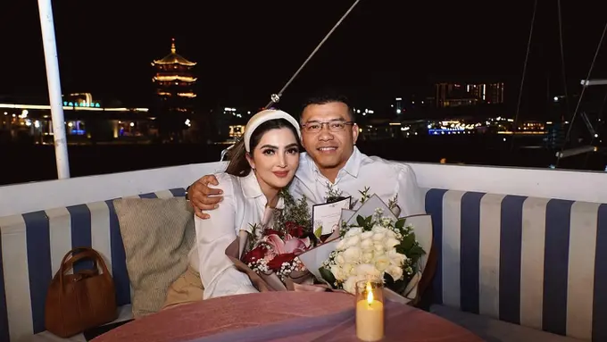 7 Momen Dinner Romantis Anang Ashanty Rayakan Anniversary Pernikahan ke-12