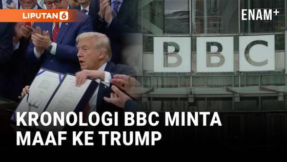 BBC Minta Maaf ke Trump, Tapi Tolak Gugatan $1 Miliar!
