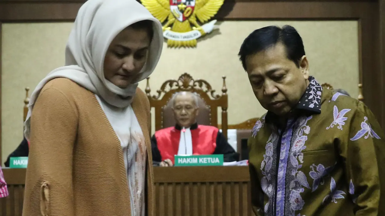 Setya Novanto dan Istri Jadi Saksi di Sidang Fredrich Yunadi