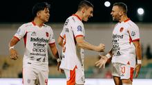 Bali United menutup putaran pertama BRI Super League 2025/2026 dengan kemenangan atas PSM Makassar di Stadion BJ Habibie Parepare, Jumat (9/1/2026) malam WIB. (Bola.com/Alit Binawan)