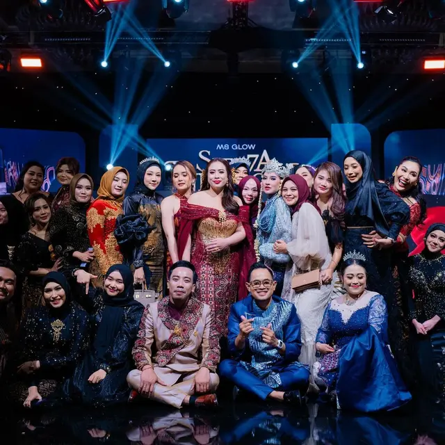 Shandy Purnamasari menggelar pesta ulang tahun ke-7 lini kecantikannya, MS Glow. (Foto: Dok. Instagram @shandypurnamasari)