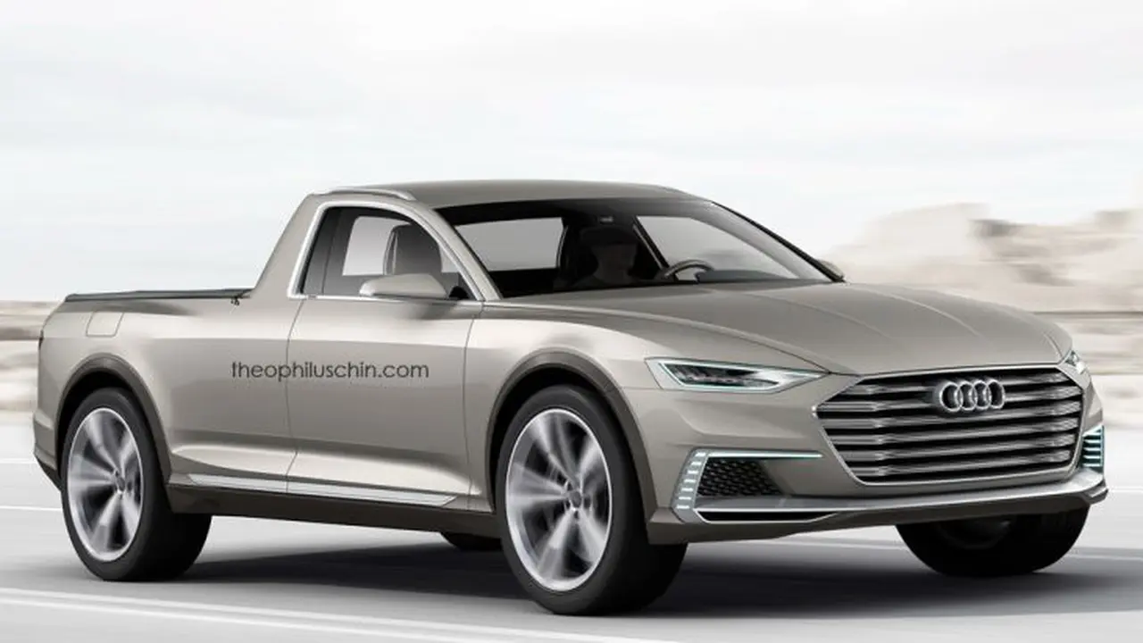 Begini Tampang Pikap Terkencang Ala Audi