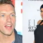 Chris Martin tertangkap kamera paparazi jalan bersama Lily Allen usai berpesta bersama di rumah Kate Hudson. (foto: berbagai sumber)