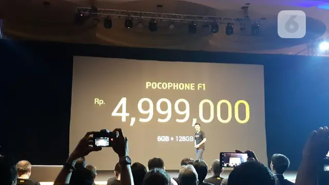 Peluncuran Pocophone F1. Liputan6.com/Agustin Setyo W