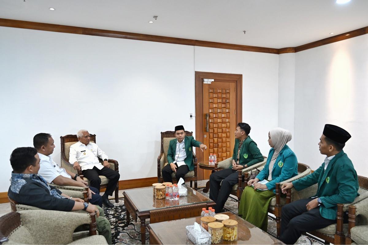 Wagub Sumut Surya menerima kunjungan silaturahmi Pengurus Wilayah Ikatan Pelajar Al-Washliyah Sumut