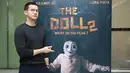 Saat rilis trailer film The Doll 2 di Jakarta Pusat, Sabtu (13/5/2017), Junot mengatakan ia tak menemukan hal-hal mistis saat proses syuting. Ia pun mengakui bukan tipikal orang yang mempercayai hal seperti itu. (Bambang E.Ros/Bintang.com)