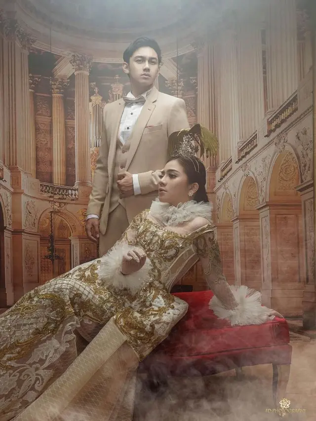 6 Gaya Pemotretan Felicya Angelista dan Caesar Hito, Bak Putri dan Raja