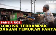 VIDEO: Fakta Temuan Ganjar saat Tinjau Banjir Rob Akibat Tanggul Jebol di Semarang