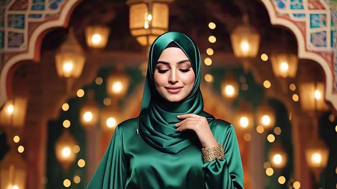 12 Model Busana Muslimah 1 Warna yang Lagi Tren di 2025, Tampilan Simpel tapi Elegan