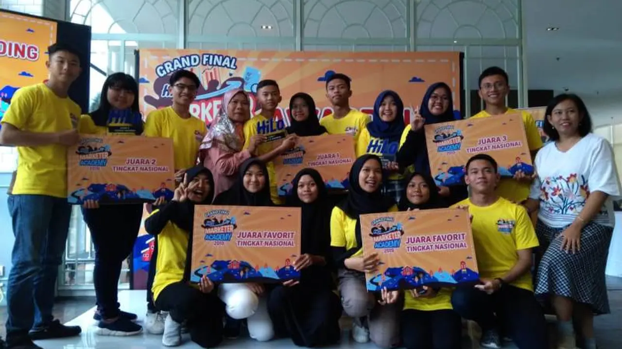 Dukung Siswa SMA/SMK Kembangkan Kompetensi Kewirausahaan, Ini Pemenang Hilo Marketer Academy 2019