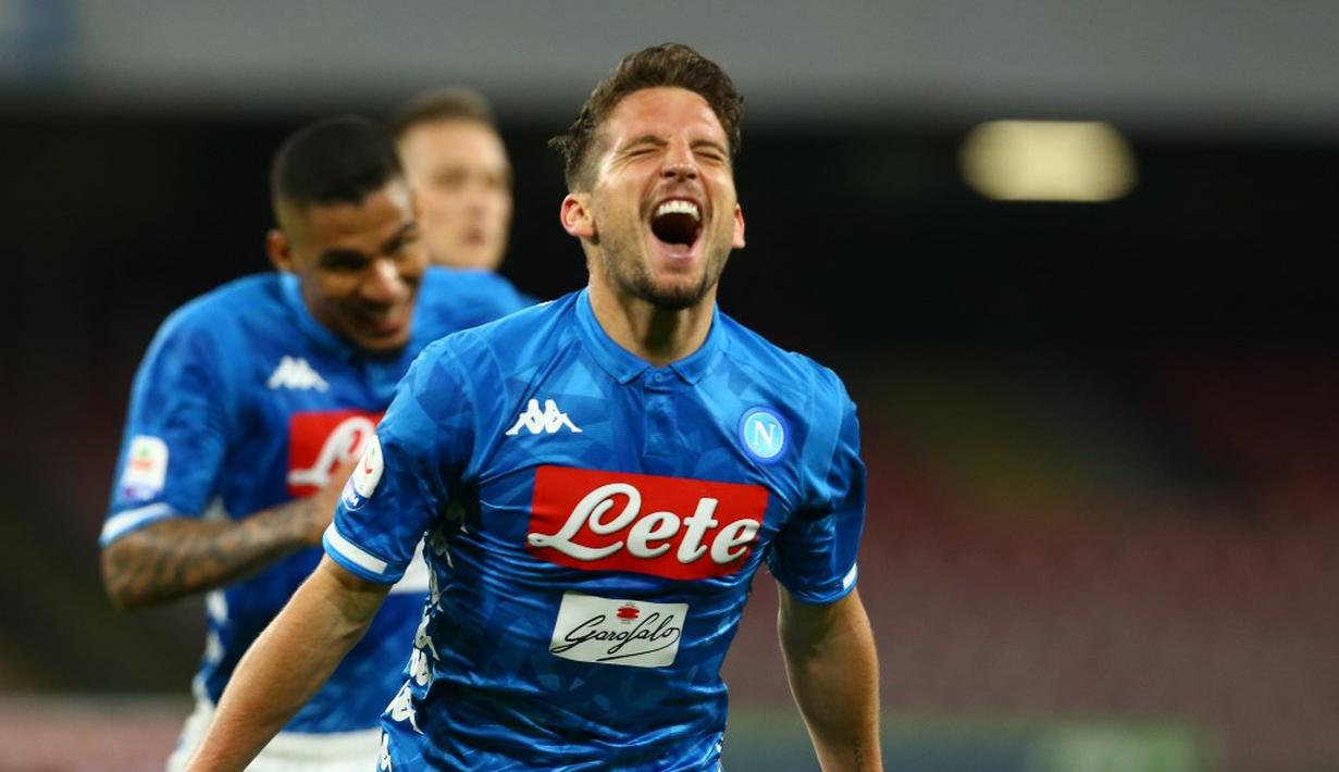 7. Dries Mertens (Napoli) - 11 gol dan 10 assist  (AFP/Carlo Hermann)