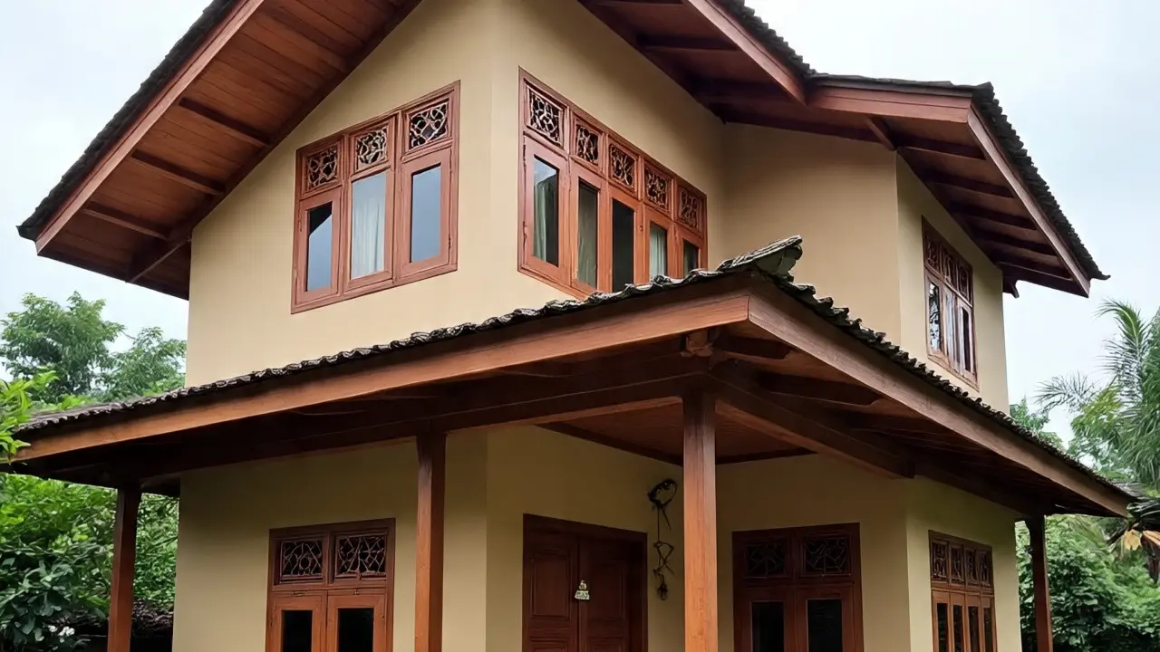 Gambar Rumah Sederhana Ukuran 6x9 2 Lantai