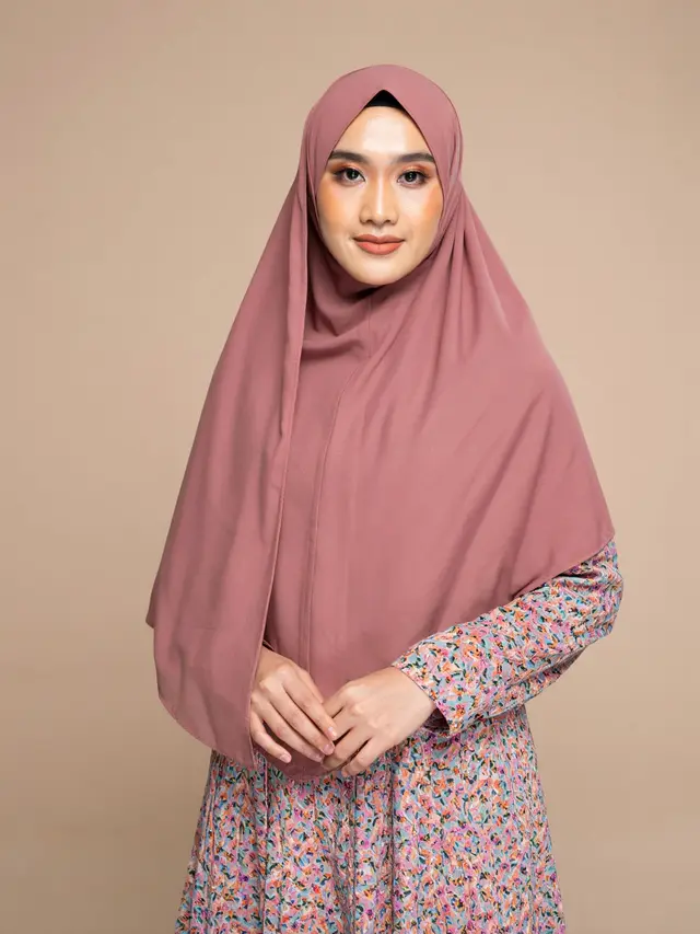 Model Gamis Jilbab Besar