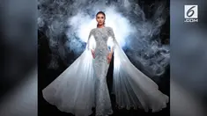 Kevin Liliana berhasil merebut mahkota Miss International 2017.
