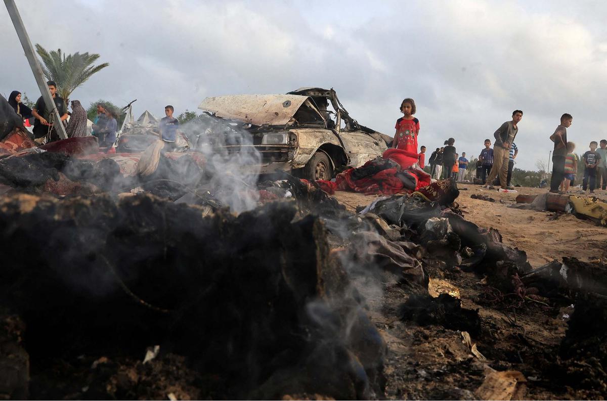 FOTO: Duka Warga Gaza Kehilangan Tempat Tinggal Usai Serangan Brutal  Israel