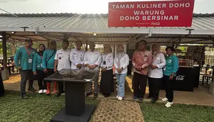 Taman Kuliner Ramah Lingkungan di Embung Doho Wonogiri, Dukung UMKM Lokal