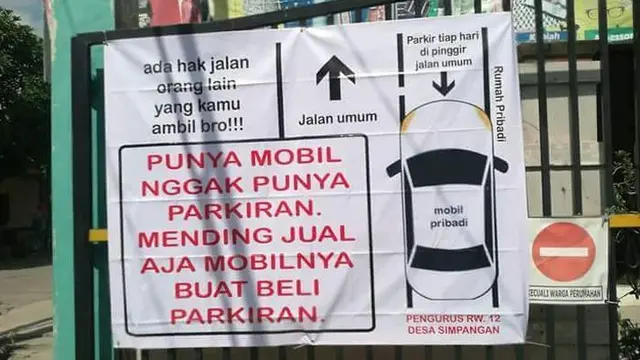6 Pengumuman Sindir Tetangga Ini Bikin Geregetan, Melatih Kesabaran