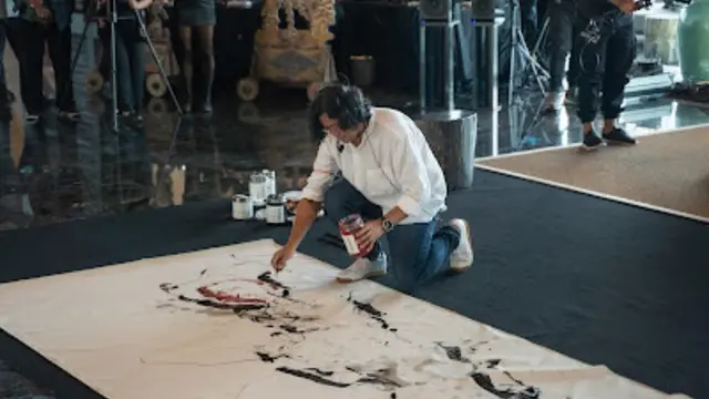 karya pelukis Raul dan musisi Truedy hadir di The Apurva Kempinski Bali