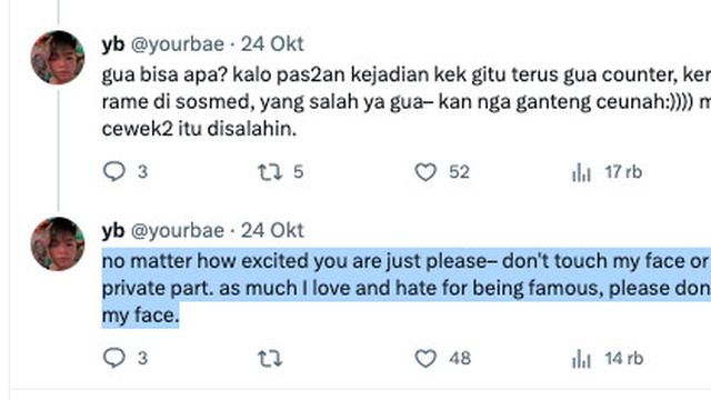 Reza Arap Ungkap Sering Mendapatkan Pelecehan dari Fans, dari Mulai Dicium Paksa hingga Pegang Area Sensitif. (Twitter Reza Arap)