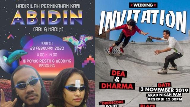 Viral Undangan Pernikahan Unik Pasangan Ini Bikin Geleng Kepala