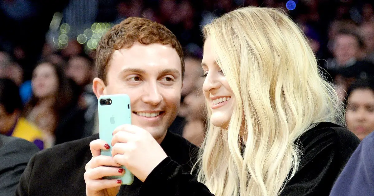 Meghan Trainor bersama kekasihnya, Daryl Sabara. (usmagazine.com)