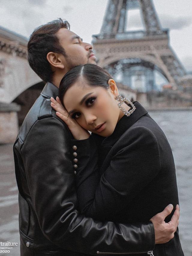 6 Pemotretan Raffi Ahmad dan Nagita Slavina di Paris, Elegan