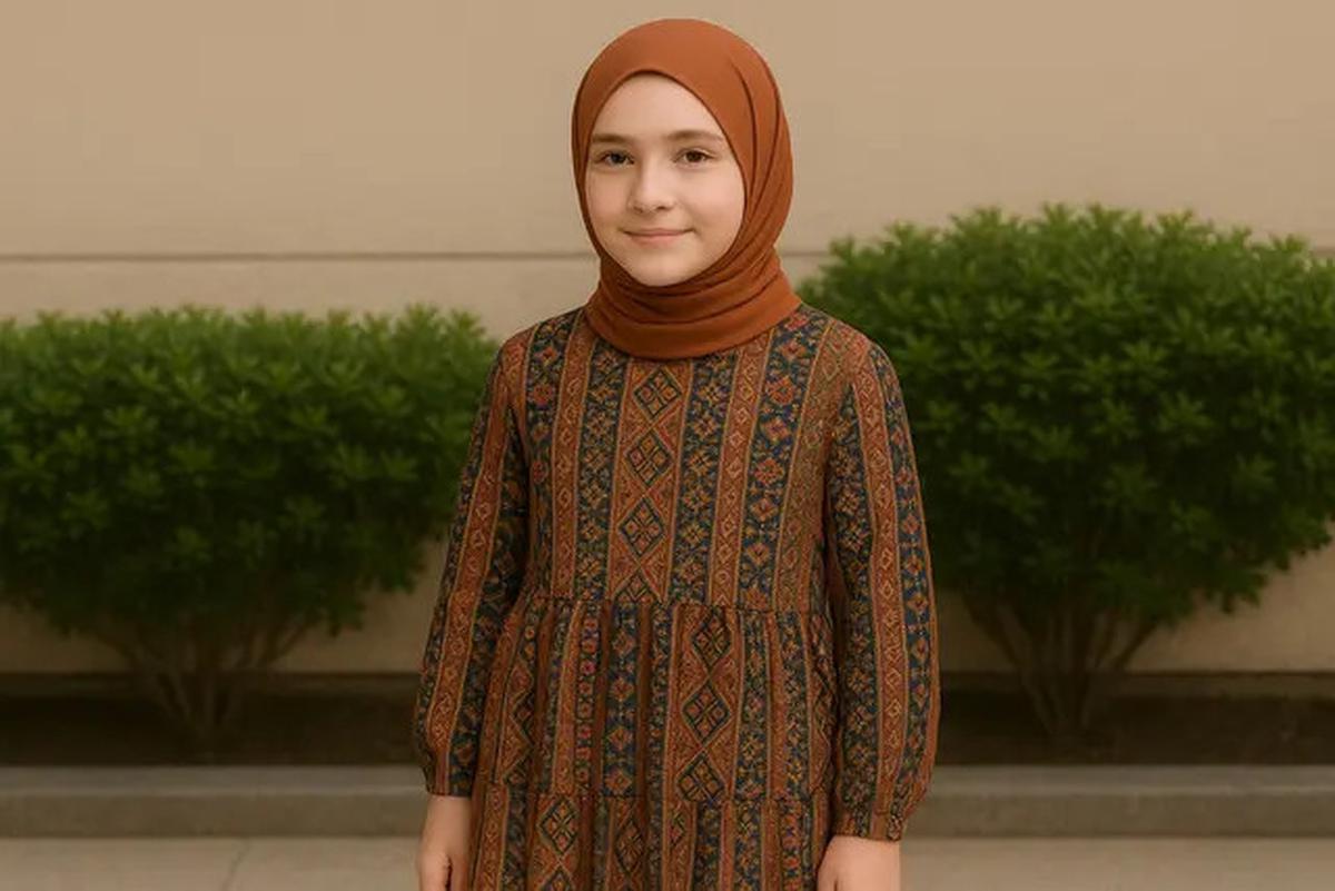5 Potret Model Baju Gamis Anak Perempuan Umur 12 Tahun, Cantik dan Lucu