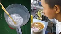 6 Cara Makan Pakai Sumpit Ini Kelewat Nyeleneh, Kocak (sumber: 1cak dan Instagram/duhreceh.id)