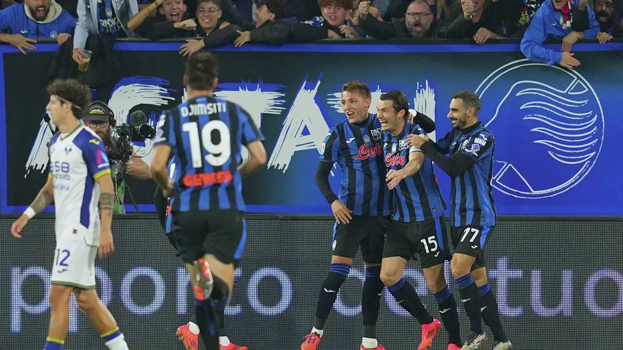 Atalanta vs Hellas Verona, Serie A Liga Italia