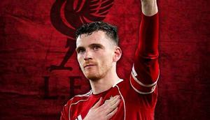 Bek Liverpool, Andrew Robertson. (Bola.com/Ario Yosia/Gemini)