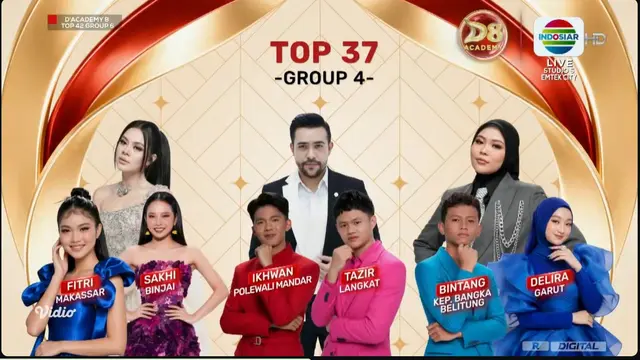 Dangdut Academy 8 Top 37 Group 4
