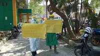 Tenaga kesehatan RSUD dr Pirngadi Medan demo tuntut intensif Covid-19 segera dibayar