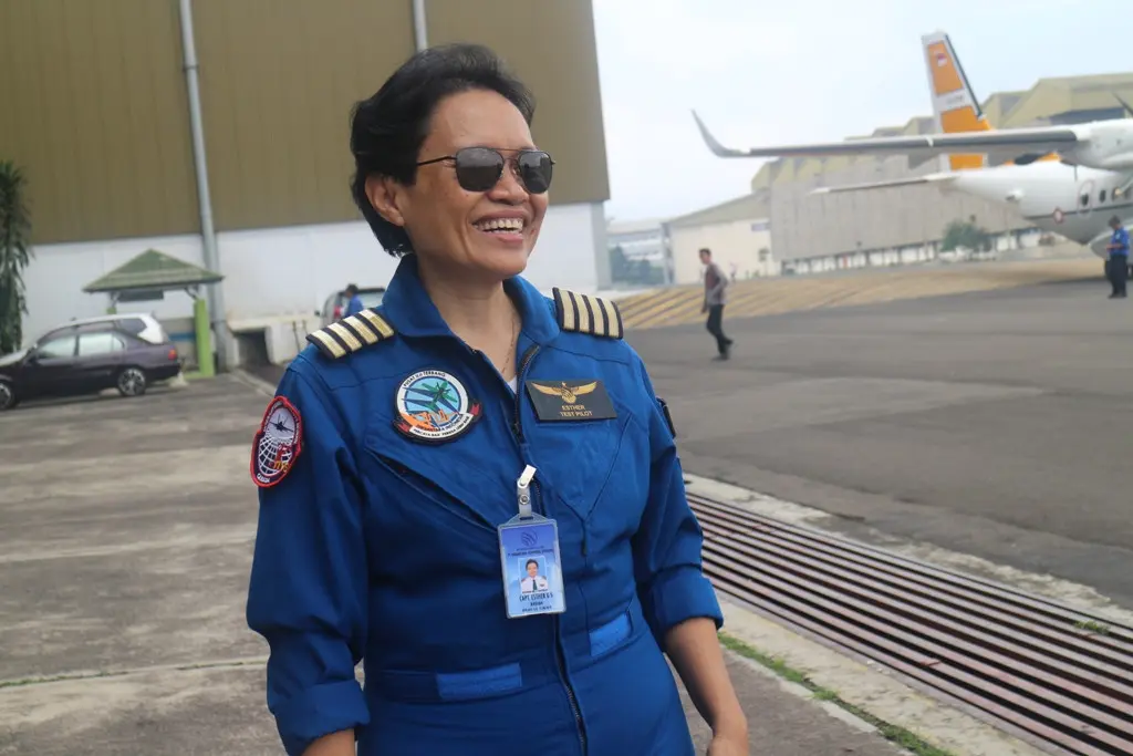 Esther Gayatri Saleh | Sumber Foto: angkasa.grid.id
