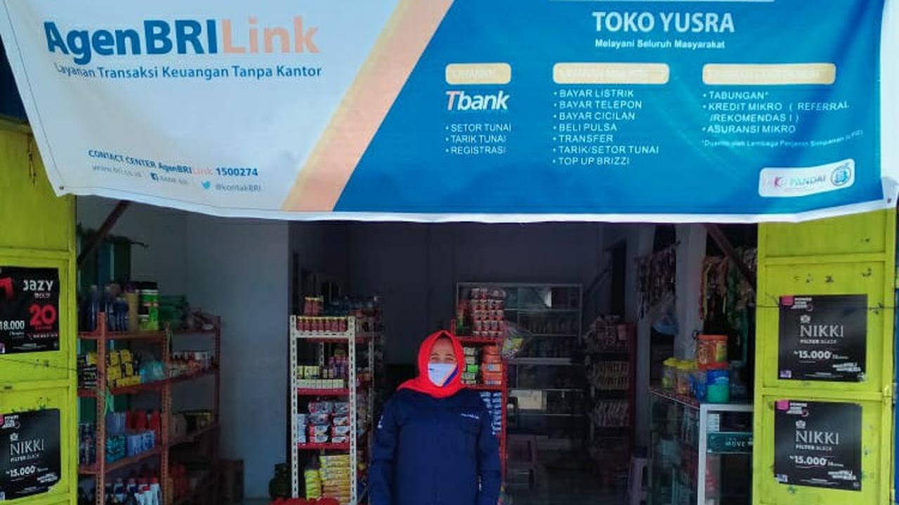 Agen BRILink Nur Laela di Pulau Jampea, Selayar, Sulawesi Selatan. Istimewa