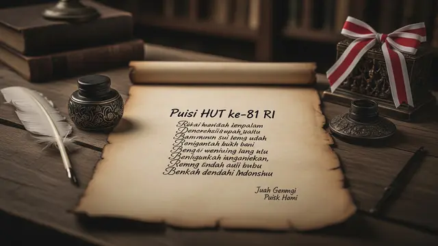 Puisi HUT ke-80 RI (AI Generated)