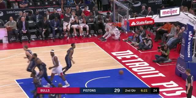 VIDEO : Cuplikan Pertandingan NBA, Pistons 99 vs Bulls 83