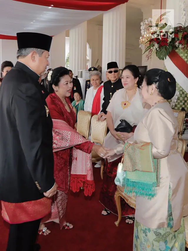 PHOTO: Momen Keakraban Presiden Jokowi, Megawati dan SBY