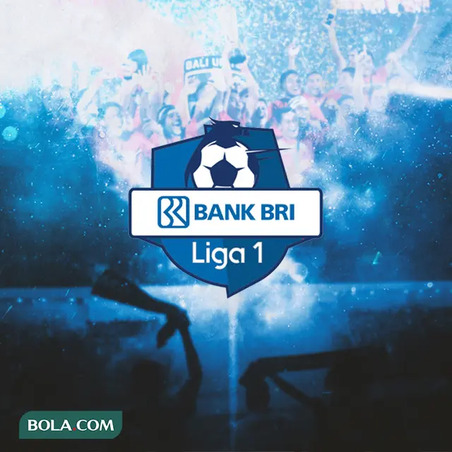 Liga 1 - Ilustrasi Logo Liga 1 tulisan BRI