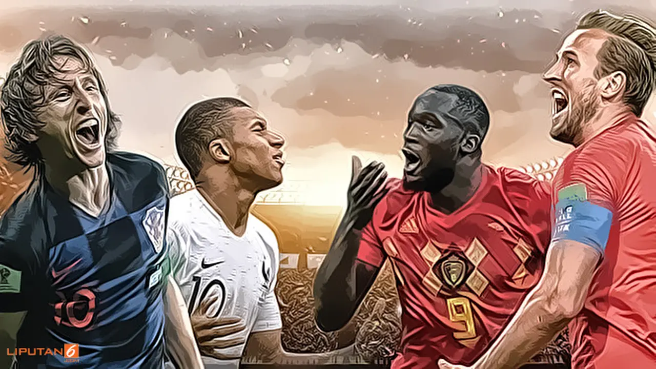 Infografis Semifinal Piala Dunia 2018 banner