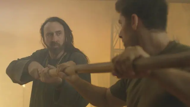 Nicholas Cage & Alain Moussi