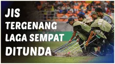 Berita video lapangan Jakarta International Stadium sempat tergenang air setelah diguyur hujan deras. Laga perempat final Piala Dunia U-17 2023 antara Brasil U-17 vs Argentina U-17 sempat tertunda.