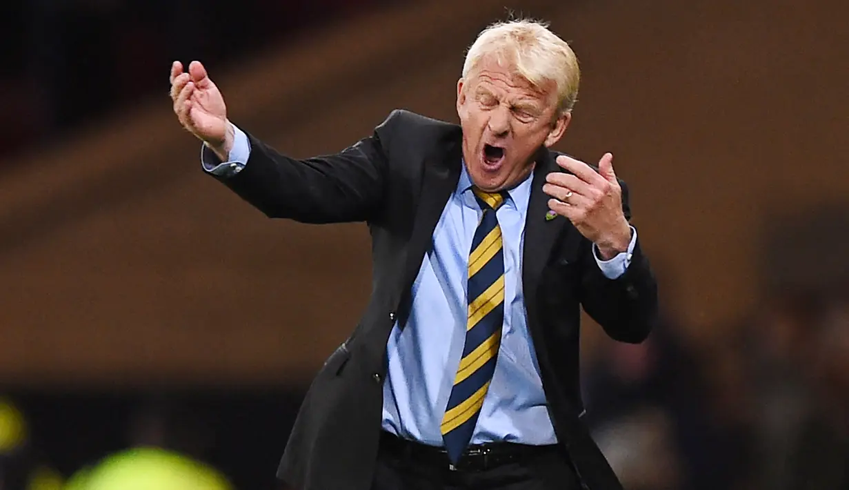 Gordon Strachan - Mantan anak asuh Sir Alex Ferguson di Manchester United ini pernah berjumpa sebagai musuh sebanyak 20 laga. (Foto: AFP/Andy Buchanan)
