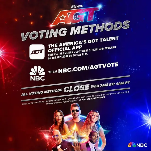 Cara voting America's Got Talent. (Instagram/ arianinismaputri)