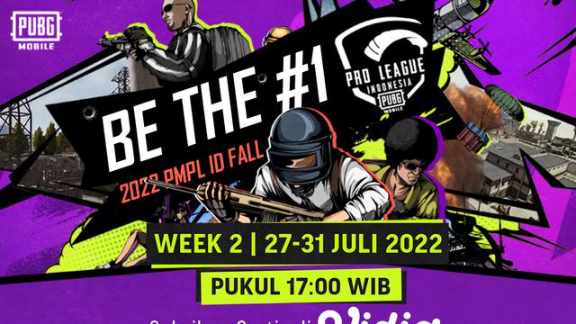 Saksikan, Live Streaming PMPL ID Fall 2022 Pekan Kedua di Vidio, 27-31 Juli 2022