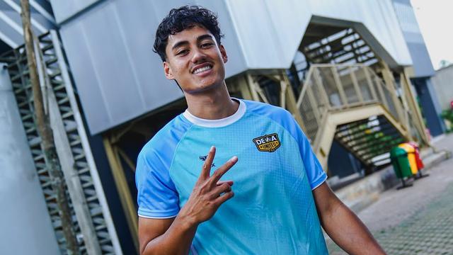 Penyerang Dewa United, Rafael Struick.