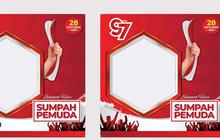 Twibbon Hari Sumpah Pemuda 2025: Ini Link dan Cara Pakainya