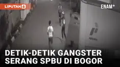 Serang SPBU di Bogor, Kelompok Gangster Rusak Fasilitas dan 1 Unit Motor